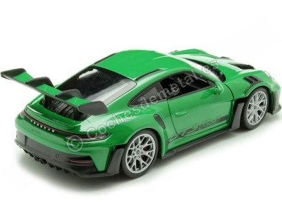 Cochesdemetal.es 2023 Porsche 911 (992) GT3 RS Verde 1:24 Welly 24122 2