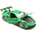 Cochesdemetal.es 2023 Porsche 911 (992) GT3 RS VERDE 1:24 Welly 24122