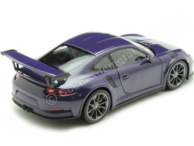 Cochesdemetal.es 2023 Porsche 911 (992) GT3 Morado 1:24 Welly 24080 2