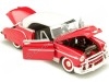 Cochesdemetal.es 1950 Chevrolet Bel Air Hard Top Rojo / Blanco 1:24 Motor Max 73268