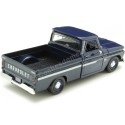 Cochesdemetal.es 1966 Chevrolet C10 Pickup Fleetside Azul 1:24 Motor Max 73355