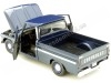 Cochesdemetal.es 1966 Chevrolet C10 Pickup Fleetside Azul 1:24 Motor Max 73355