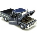 Cochesdemetal.es 1966 Chevrolet C10 Pickup Fleetside Azul 1:24 Motor Max 73355