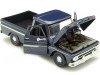 Cochesdemetal.es 1966 Chevrolet C10 Pickup Fleetside Azul 1:24 Motor Max 73355