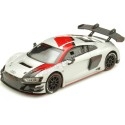 Cochesdemetal.es 2015 Audi R8 LMS GT3 Plateado Decorado 1:24 Motor Max 73788