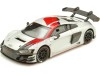 Cochesdemetal.es 2015 Audi R8 LMS GT3 Plateado Decorado 1:24 Motor Max 73788