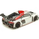 Cochesdemetal.es 2015 Audi R8 LMS GT3 Plateado Decorado 1:24 Motor Max 73788