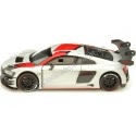 Cochesdemetal.es 2015 Audi R8 LMS GT3 Plateado Decorado 1:24 Motor Max 73788