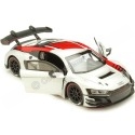 Cochesdemetal.es 2015 Audi R8 LMS GT3 Plateado Decorado 1:24 Motor Max 73788