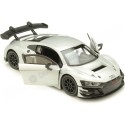 Cochesdemetal.es 2015 Audi R8 LMS GT3 Plateado 1:24 Motor Max 79380