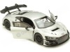 Cochesdemetal.es 2015 Audi R8 LMS GT3 Plateado 1:24 Motor Max 79380