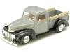 Cochesdemetal.es 1945 Ford Pickup Jailbar Gris/Negro 1:24 Motor Max 79388