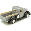 Cochesdemetal.es 1945 Ford Pickup Jailbar Gris / Negro 1:24 Motor Max 79388