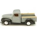 Cochesdemetal.es 1945 Ford Pickup Jailbar Gris / Negro 1:24 Motor Max 79388