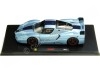 Cochesdemetal.es 2005 Ferrari FXX Azul/Azul Metalizado 1:43 Hot Wheels Elite N5611