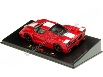 Cochesdemetal.es 2005 Ferrari FXX Rojo/Blanco 1:43 Hot Wheels Elite N5605 2