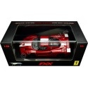 Cochesdemetal.es 2005 Ferrari FXX Rojo/Blanco 1:43 Hot Wheels Elite N5605