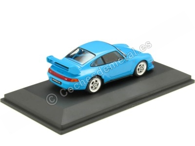 Cochesdemetal.es 1993 Porsche 911 (993) Carrera RS Clubsport Azul 1:43 Solido S4313801 2