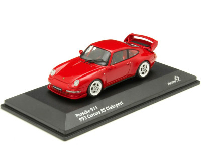 Cochesdemetal.es 1993 Porsche 911 (993) Carrera RS Clubsport Rojo 1:43 Solido S4313802