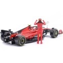 Cochesdemetal.es 2023 Ferrari SF-23 Fórmula 1 Nº55 Carlos Sainz + Figura del Piloto 1:24 Bburago 26809