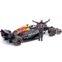 Cochesdemetal.es 2023 Red Bull RB19 Fórmula 1 Nº11 Sergio Perez + Figura del Piloto 1:24 Bburago 28036