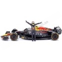 Cochesdemetal.es 2023 Red Bull RB19 Fórmula 1 Nº11 Sergio Perez + Figura del Piloto 1:24 Bburago 28036