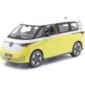 Cochesdemetal.es 2023 Volkswagen VW ID.BUZZ Minibus Amarillo/Blanco 1:24 Maisto 32914