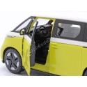 Cochesdemetal.es 2023 Volkswagen VW ID.Buzz Minibus Amarillo / Blanco 1:24 Food 32914