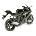 Cochesdemetal.es 2018 Yamaha yzf-r6 Negro 1:12 Welly 62201