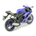 Cochesdemetal.es 2018 Yamaha YZF-R6 Azul 1:12 Welly 62201