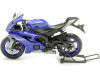 Cochesdemetal.es 2018 Yamaha YZF-R6 Azul 1:12 Welly 62201