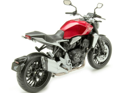 Cochesdemetal.es 2017 Honda CB1000R Rojo/Plateado 1:12 Welly 62206 2