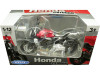 CARSDEMETAL.ES 2017 Honda CB1000R Red / Silver 1:12 Welly 62206