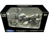 Cochesdemetal.es 2023 Triumph Trident 660 Gris 1:12 Welly 62209