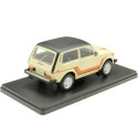 Cochesdemetal.es 1980 Lada Niva 5000 Beige Decorado 1:24 WhiteBox 124224