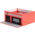 Carsdemetal.es Atelier mécanique avec porte double et équipé d'armoires "VP Racing Fuels" 1:64 Greenlight 57103
