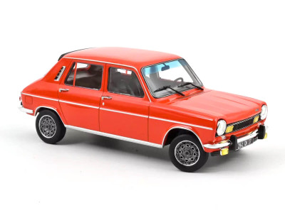 Cochesdemetal.es 1974 Simca 1100 TI Rojo Sumatra 1:18 Norev 185755