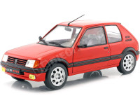 1985 Peugeot 205 GTI 1.9L Phase 1 Red 1:18 Solido S1801702