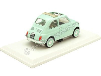 Cochesdemetal.es 1968 Fiat 500 L Azul Pastel 1:18 Norev 187777 2