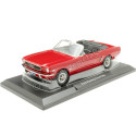 Cochesdemetal.es 1966 Ford Mustang Convertible Rojo Bengala 1:18 Norev 182810