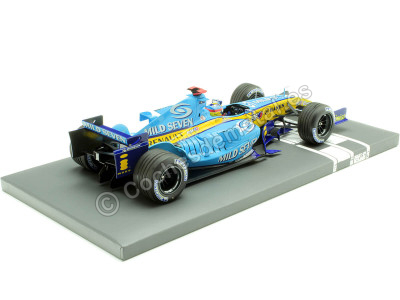 Cochesdemetal.es 2005 Renault F1 Team R25 Nº5 Fernando Alonso Ganador GP F1 Bahrain y Campeón del Mundo 1:18 Minichamps 11705... 2