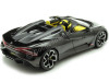 Cochesdemetal.es 2023 Bugatti W16 Mistral Convertible Negro/Amarillo 1:18 Bburago 11051