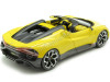 Cochesdemetal.es 2023 Bugatti W16 Mistral Convertible Amarillo 1:18 Bburago 11051