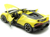 Cochesdemetal.es 2023 Bugatti W16 Mistral Convertible Amarillo 1:18 Bburago 11051