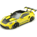 Cochesdemetal.es 2022 Porsche 911 (992) GT3 RS Coupé Amarillo + Luces y Efectos de Sonido 1:24 Maisto 81733