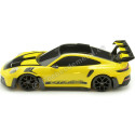 Cochesdemetal.es 2022 Porsche 911 (992) GT3 RS Coupé Amarillo + Luces y Efectos de Sonido 1:24 Maisto 81733