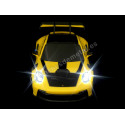 Cochesdemetal.es 2022 Porsche 911 (992) GT3 RS Coupé Amarillo + Luces y Efectos de Sonido 1:24 Maisto 81733