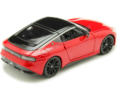 Cochesdemetal.es 2023 Nissan 400Z Coupé Rojo/Negro 1:24 Maisto 32904 2