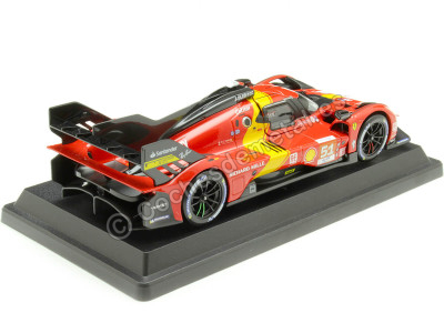 Cochesdemetal.es 2023 Ferrari 499P 3.0L Turbo V6 Nº51 Guidi/Calado/Giovinazzi Ganador 24h LeMans 1:24 Bburago 26309-51 2