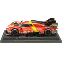 Cochesdemetal.es 2023 Ferrari 499P 3.0L Turbo V6 Nº51 Guidi/Calado/Giovinazzi Ganador 24h LeMans 1:24 Bburago 26309-51